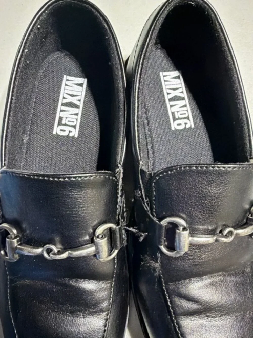 Black Shoes materials loafers with silver buckle detail #loafers #buckle Boys